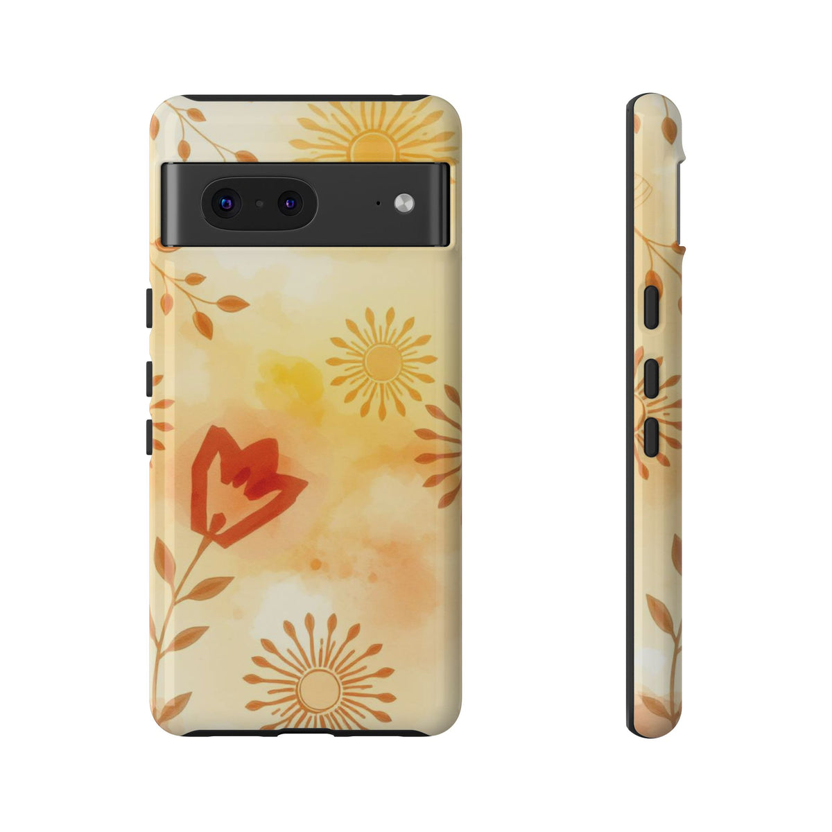 Boho Chic Watercolour Pattern Phone Case - Multicolor Phone Case - Google Pixel 7 / Glossy