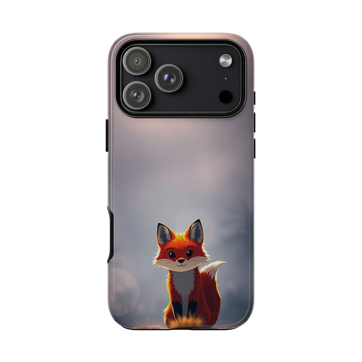 Cute Gothic Fox Design Phone Case - Multicolor Phone Case - iPhone 17 Pro Max / Glossy