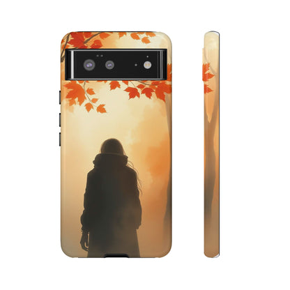 Google Pixel 6 / Glossy Phone Case - Watercolour Mysterious Woman Phone Case