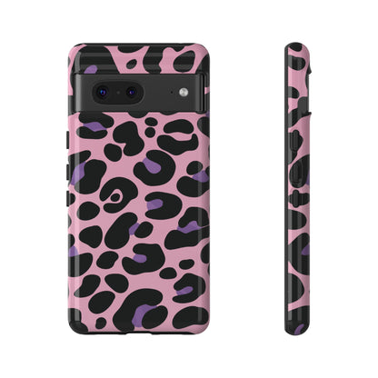 Pretty Pink & Lavender Leopard Print