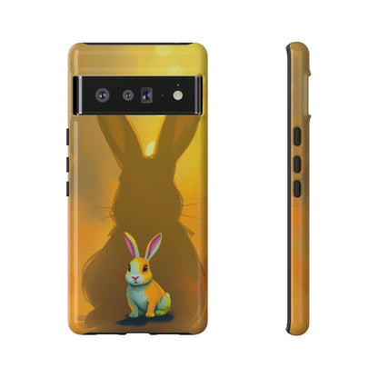 Google Pixel 6 Pro / Glossy Phone Case - Shadow Rabbit Design Phone Case