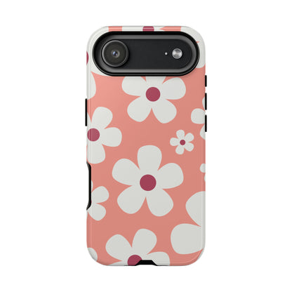 Cute Pink Daisy Pattern #2 Phone Case - Pink Phone Case - iPhone 17 Air / Glossy