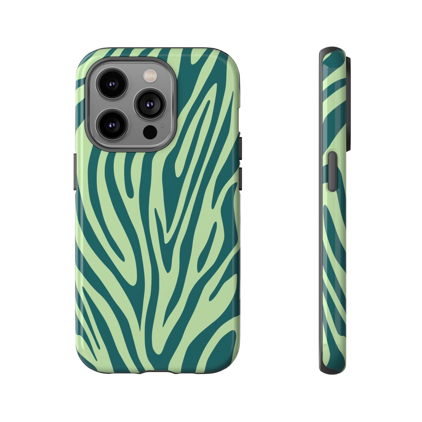 Boutique Sage Tiger Print Phone Case
