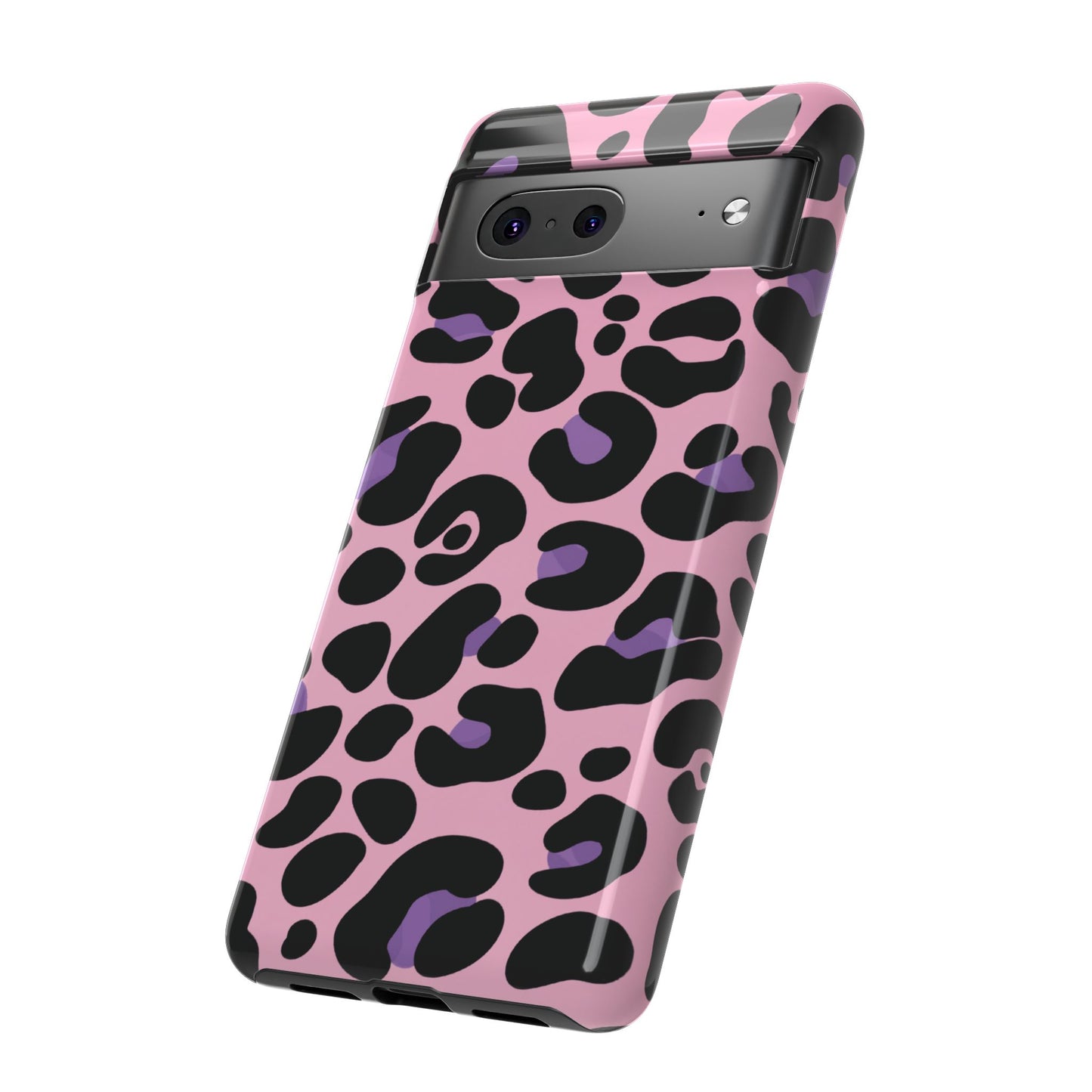 Pretty Pink & Lavender Leopard Print