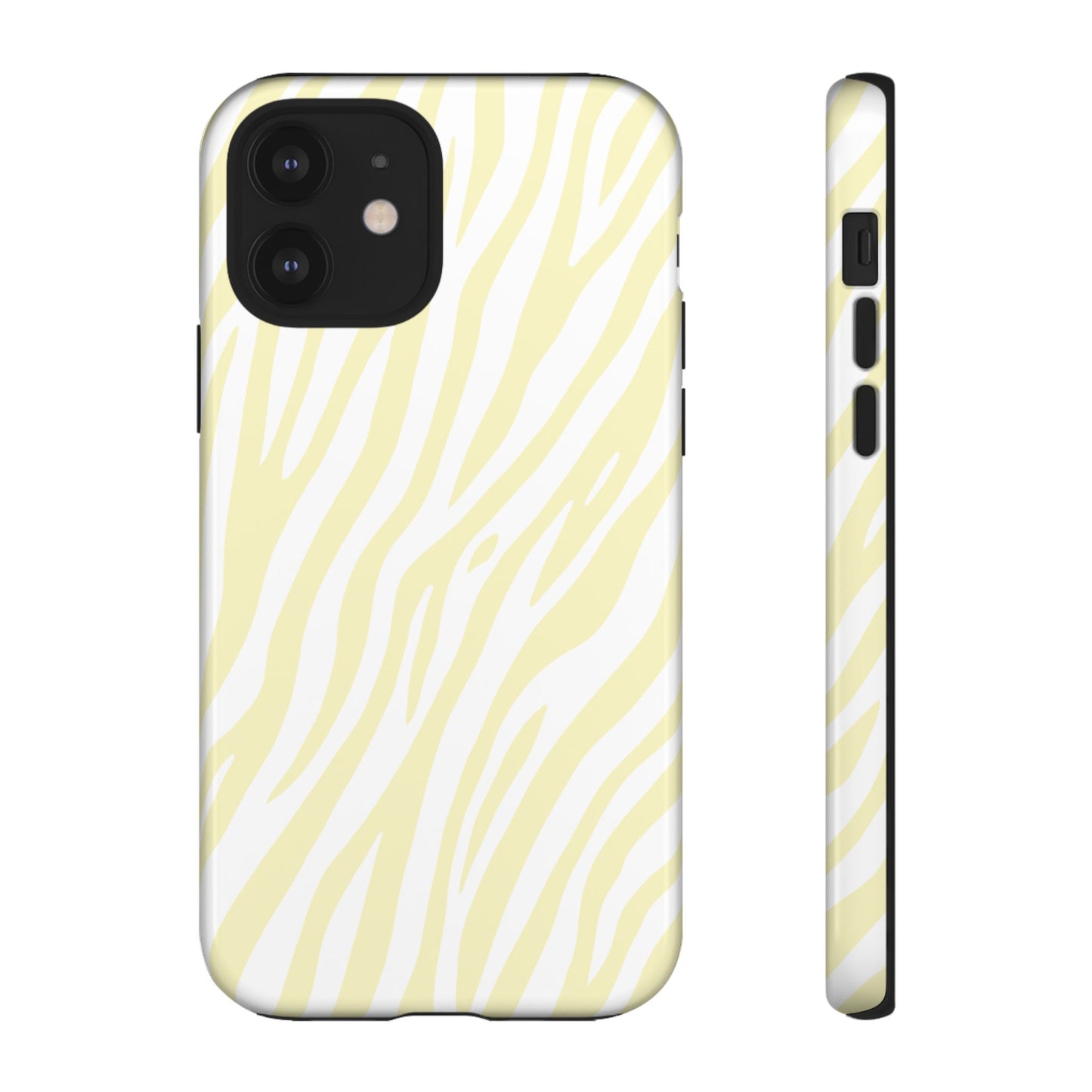 Buttercream Tiger Print Phone Case
