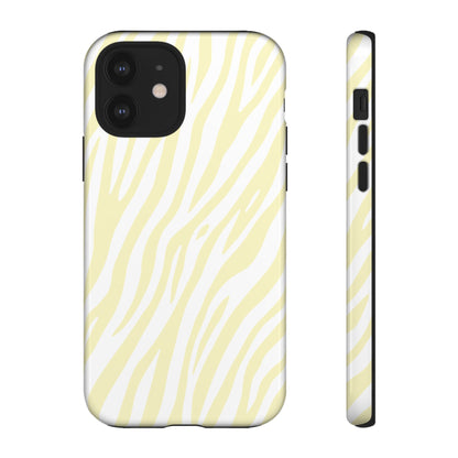 Buttercream Tiger Print Phone Case