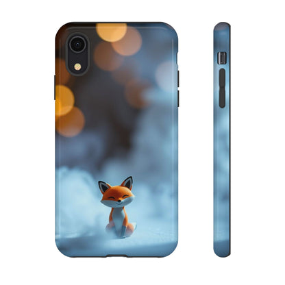 iPhone XR / Glossy Phone Case - Cute Misty Fox Design Phone Case
