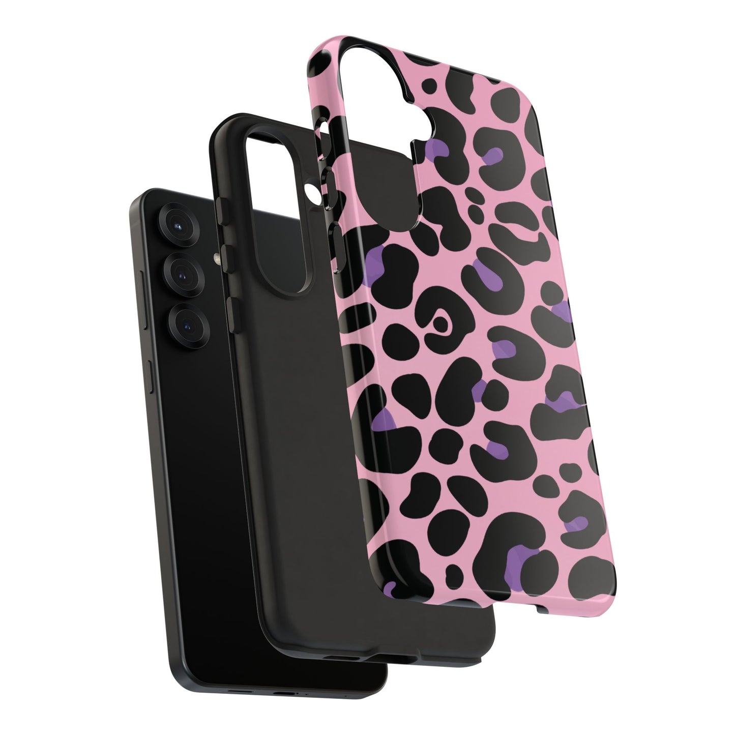 Pretty Pink & Lavender Leopard Print