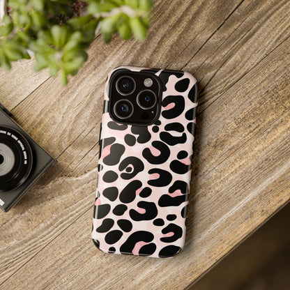 Cute Blush Leopard Print Phone Case