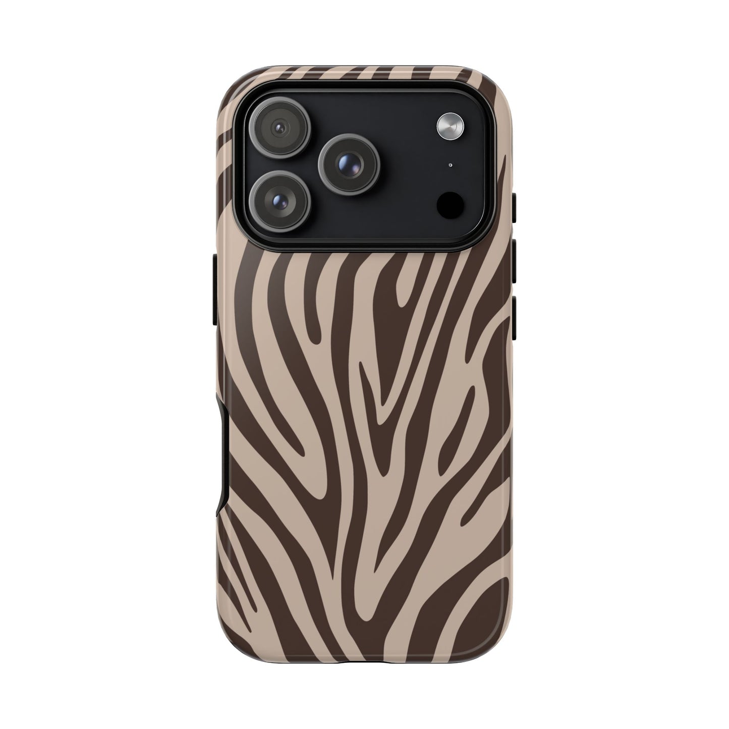 Boutique Mocha Tiger Print Phone Case