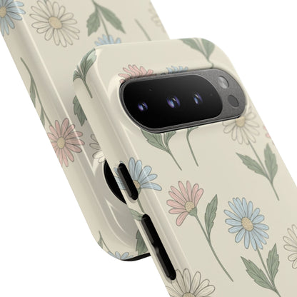 Pretty Pastel Daisy Pattern Phone Case