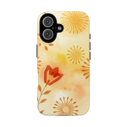 Boho Chic Watercolour Pattern Phone Case - Multicolor Phone Case - iPhone 16 / Glossy
