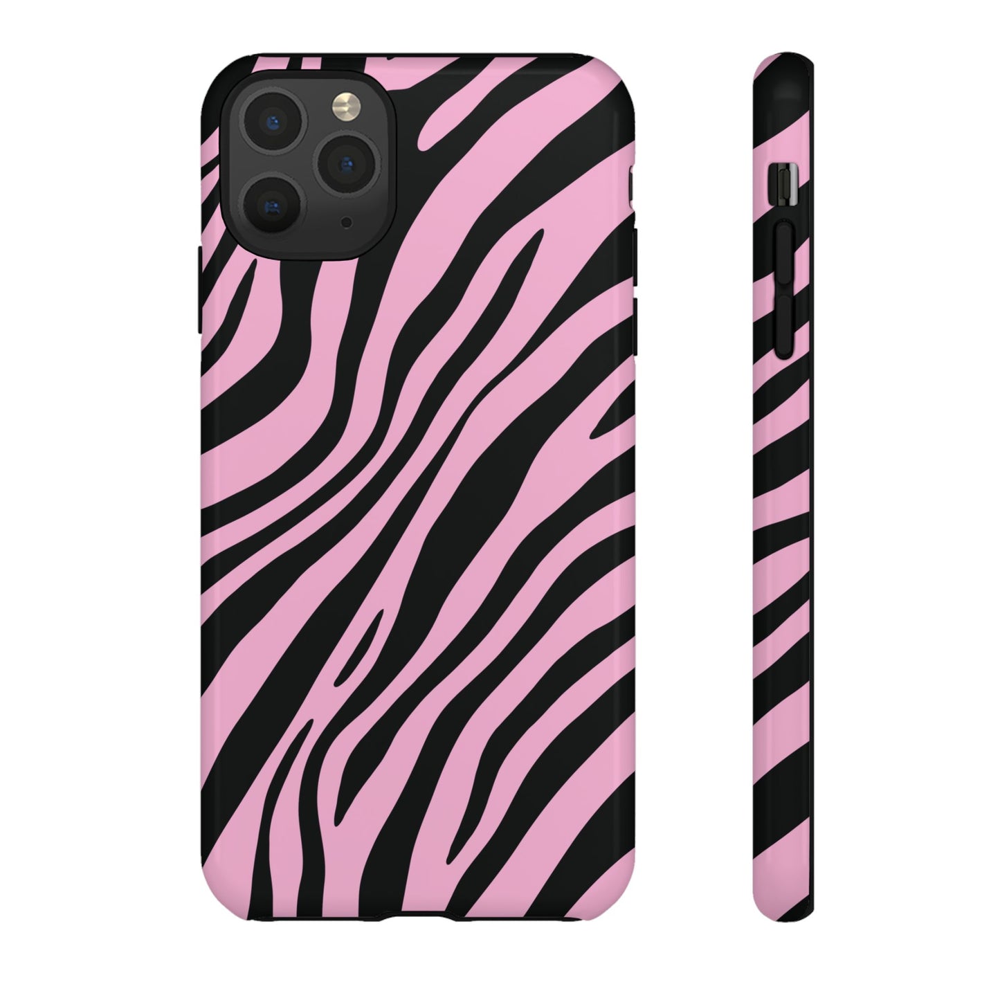 Modern Blush Zebra Print Phone Case