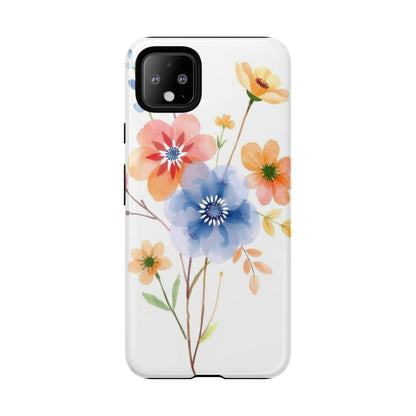 Boho Chic Watercolour Bouquet Pattern Phone Case