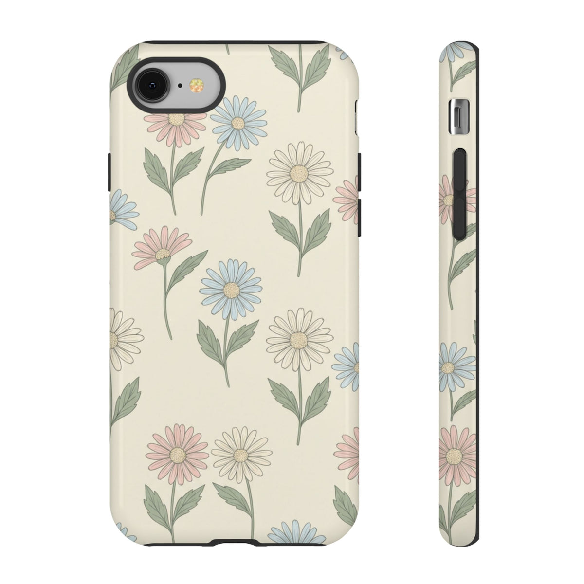 Pretty Pastel Daisy Pattern Phone Case