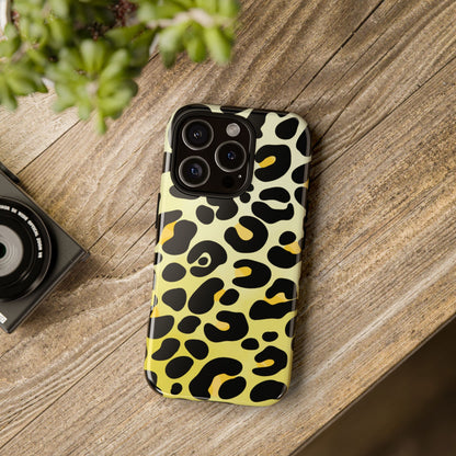 Classic Golden Leopard Print Phone Case