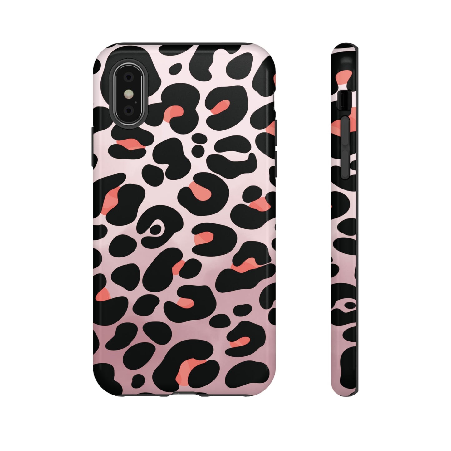 Cute Blush Leopard Print Phone Case