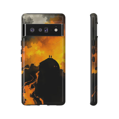 Google Pixel 6 Pro / Glossy Phone Case - Gothic Watercolour Scene Phone Case