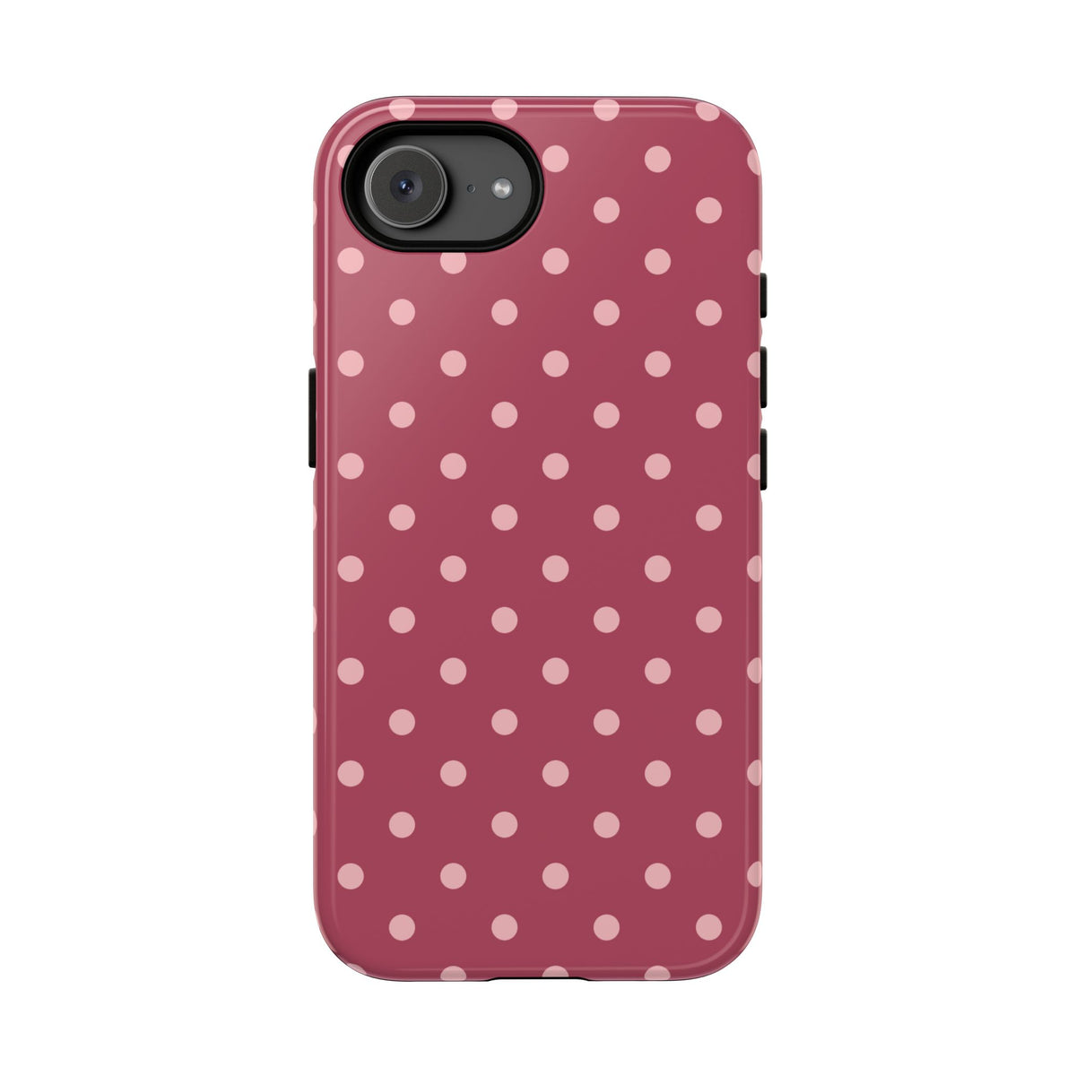 Pink Dot Pattern Phone Case - Pink Phone Case - iPhone 17e / Glossy