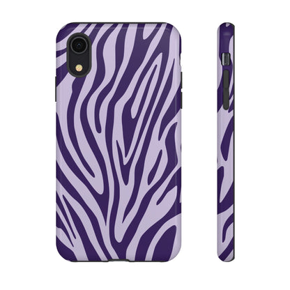 Boutique Lavender Tiger Print Phone Case