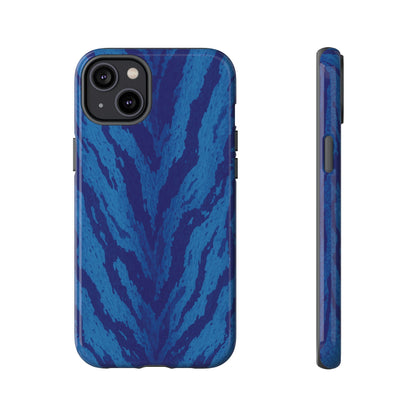 Midnight Tiger Print Phone Case