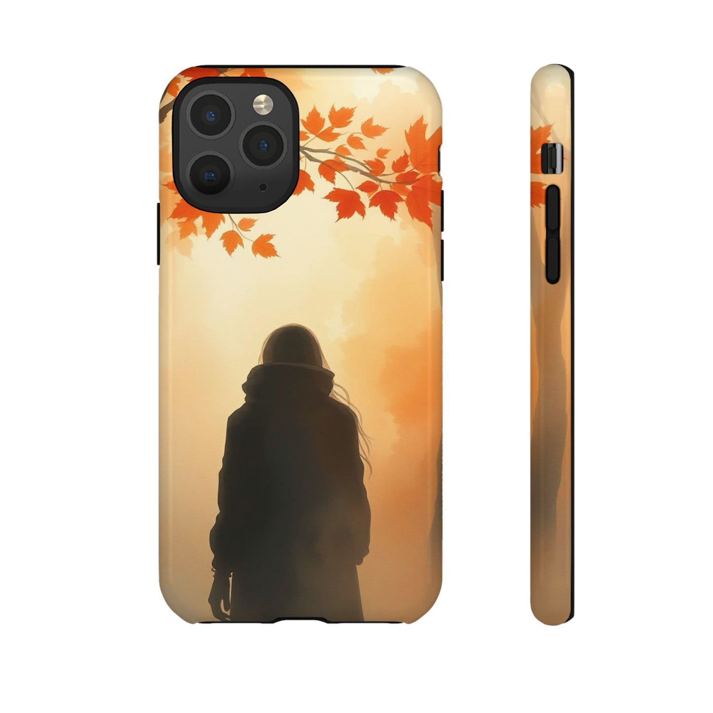 iPhone 11 Pro / Glossy Phone Case - Watercolour Mysterious Woman Phone Case