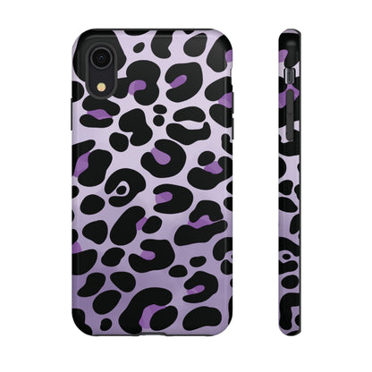 Pretty Lavender Leopard Print Phone Case