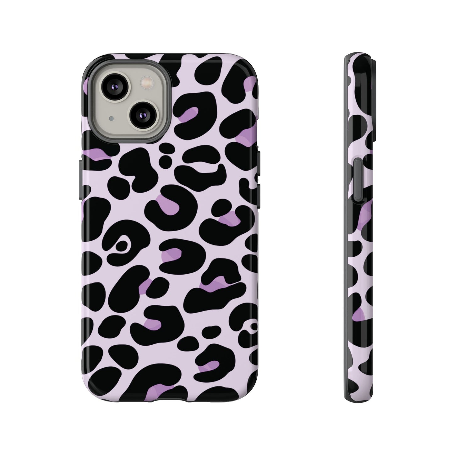 Pretty Lavender Leopard Print Phone Case