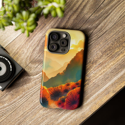 Ideallic Watercolour Sunset Design Phone Case - Multicolor Phone Case