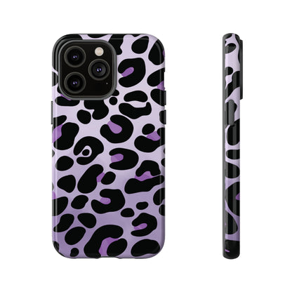 Pretty Lavender Leopard Print Phone Case