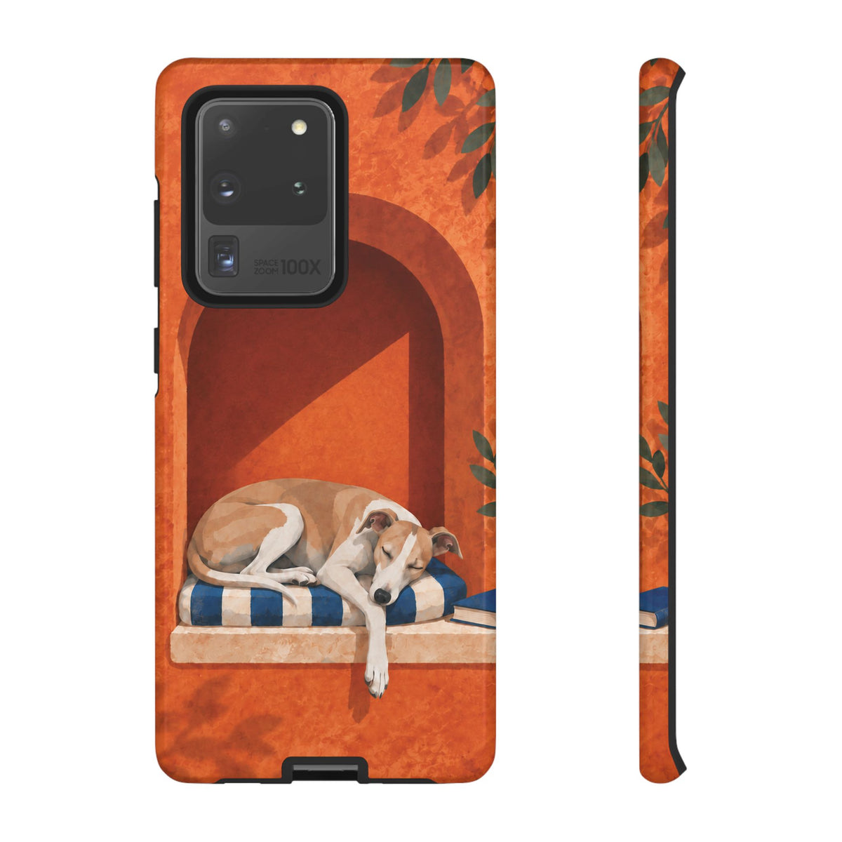 Whippet Siesta Nook Phone Case - Multicolor Phone Case - Samsung Galaxy S20 Ultra / Glossy