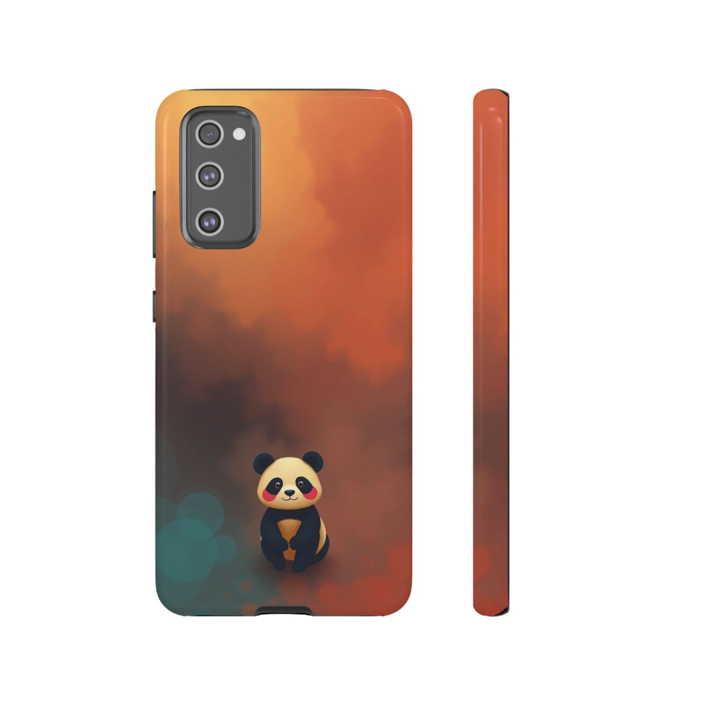 Samsung Galaxy S20 FE / Glossy Phone Case - Cute Colourful Panda Design Phone Case