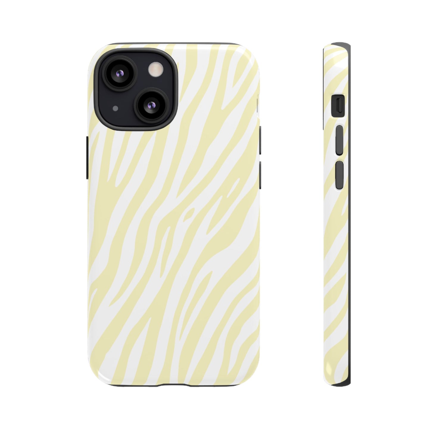 Buttercream Tiger Print Phone Case