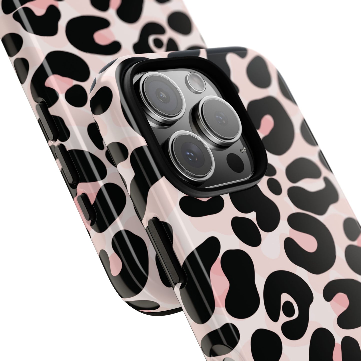 Cute Blush Leopard Print Phone Case