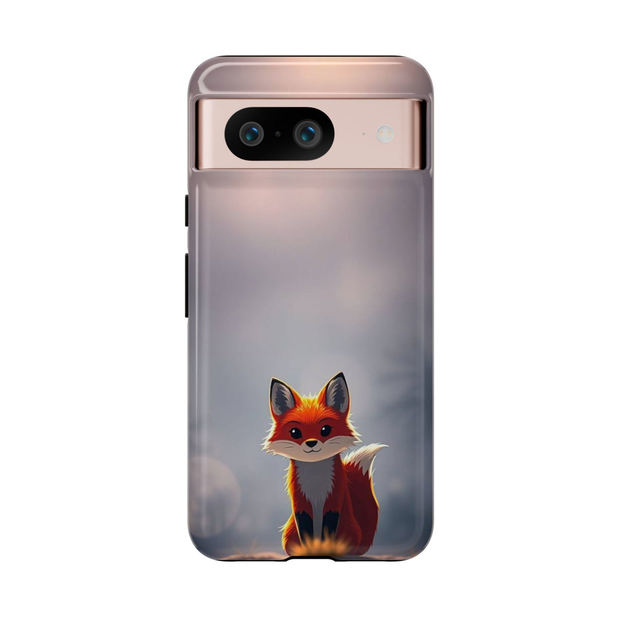 Cute Gothic Fox Design Phone Case - Multicolor Phone Case - Google Pixel 8 / Glossy