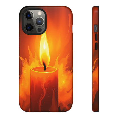 Red Candle Phone Case - Multicolor Phone Case - iPhone 12 Pro Max / Glossy