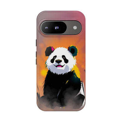Pop Art Panda Design Phone Case