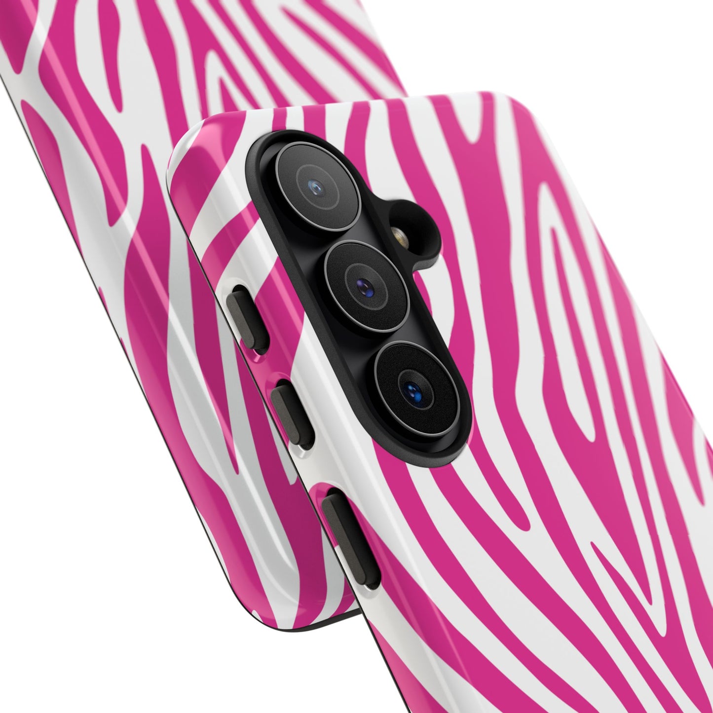 Graphic Hot Pink Tiger Print Phone Case