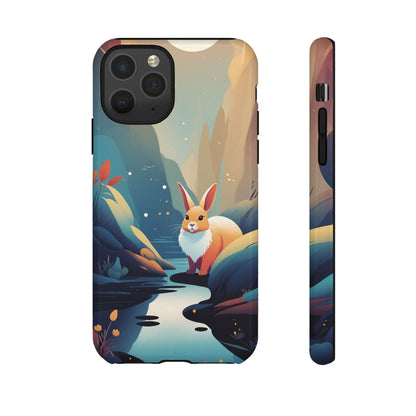 Stylised Rabbit Design Phone Case - Multicolor Phone Case - iPhone 11 Pro / Glossy