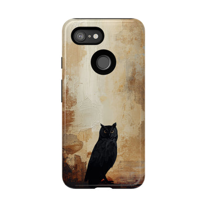 Beautiful Abstract Owl Design Phone Case