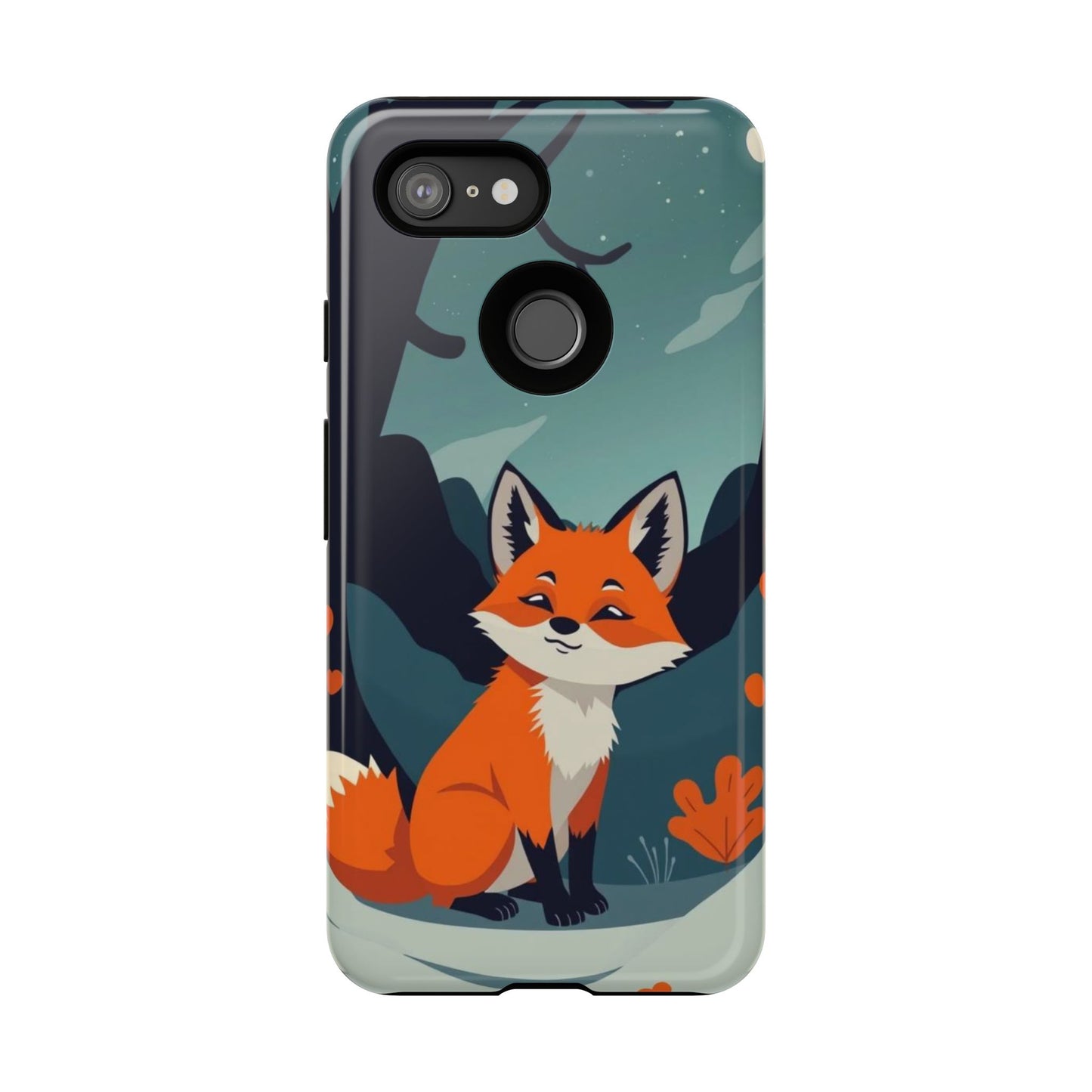 Cute Fox Design Phone Case
