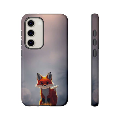 Cute Gothic Fox Design Phone Case - Multicolor Phone Case - Samsung Galaxy S23 / Glossy