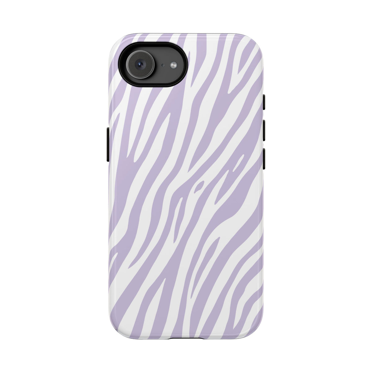 Lavender Tiger Print Phone Case - Purple Phone Case - iPhone 17e / Glossy