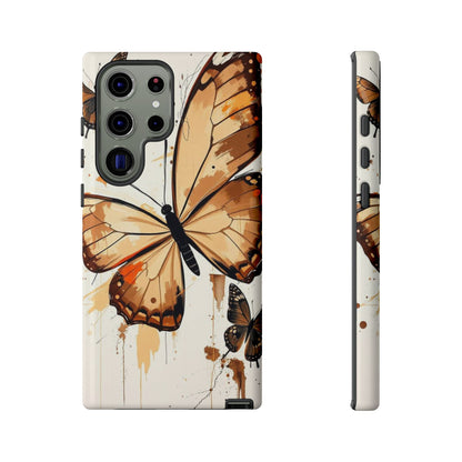 Acrylic Style Butterflies Design Phone Case - Multicolor Phone Case - Samsung Galaxy S23 Ultra / Glossy