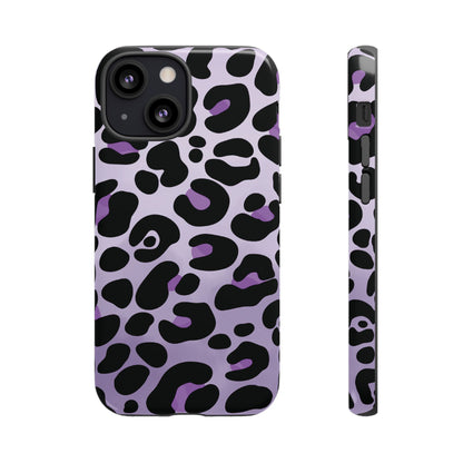 Pretty Lavender Leopard Print Phone Case