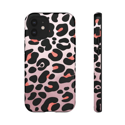 Cute Blush Leopard Print Phone Case