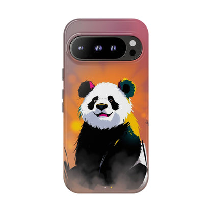 Pop Art Panda Design Phone Case