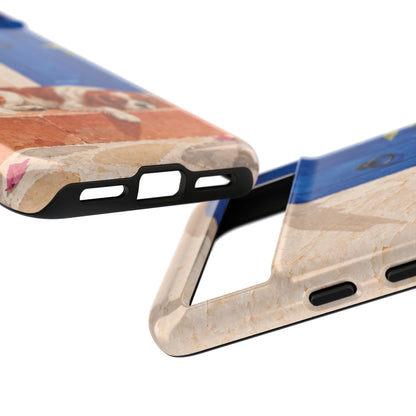 Cavalier King Charles Spaniel Blue Door Siesta Phone Case - Multicolor Phone Case