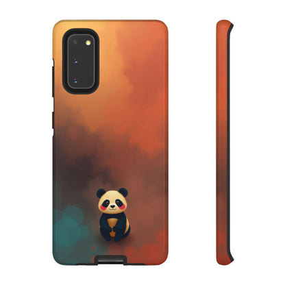 Samsung Galaxy S20 / Glossy Phone Case - Cute Colourful Panda Design Phone Case