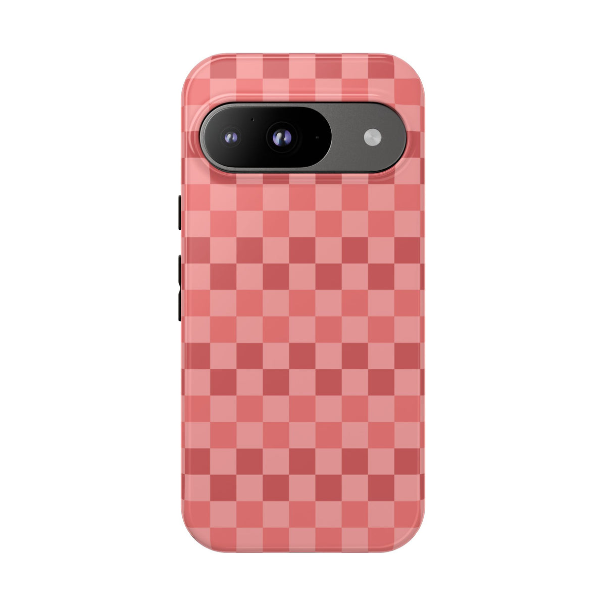 Bold Pink Small Checked Pattern Phone Case - Pink Phone Case - Google Pixel 9 / Glossy